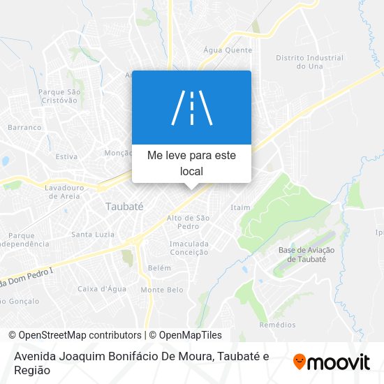 Avenida Joaquim Bonifácio De Moura mapa
