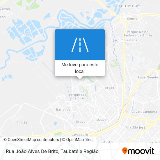 Rua João Alves De Brito mapa