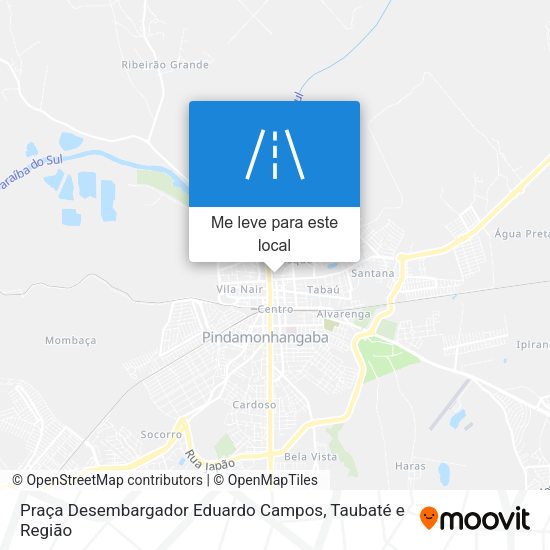 Praça Desembargador Eduardo Campos mapa