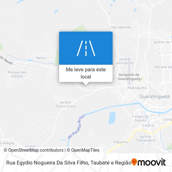 Rua Egydio Nogueira Da Silva Filho mapa