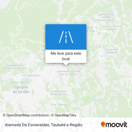 Alameda Da Esmeraldas mapa