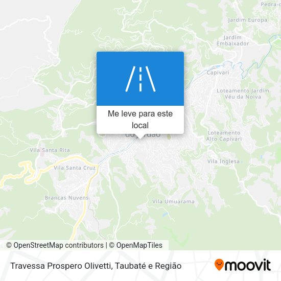 Travessa Prospero Olivetti mapa
