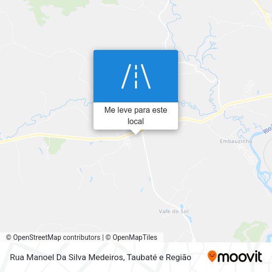 Rua Manoel Da Silva Medeiros mapa