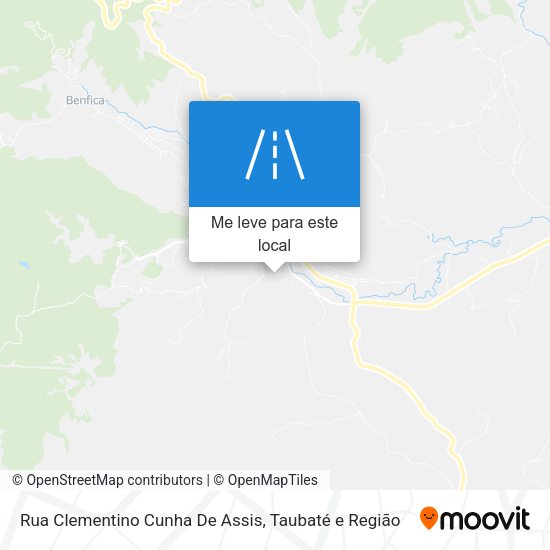 Rua Clementino Cunha De Assis mapa