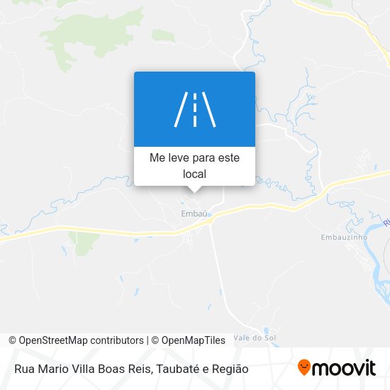 Rua Mario Villa Boas Reis mapa