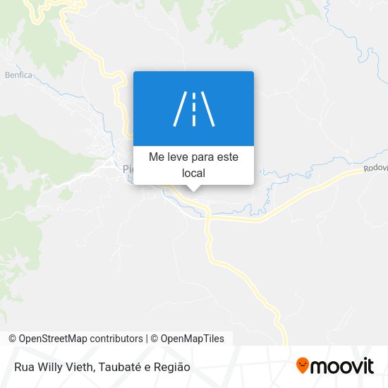 Rua Willy Vieth mapa