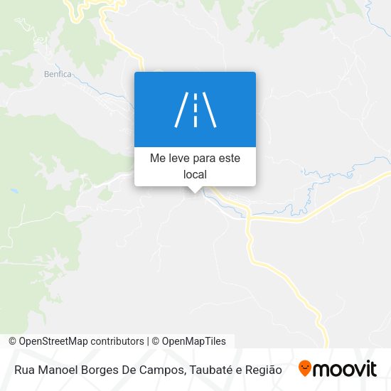 Rua Manoel Borges De Campos mapa