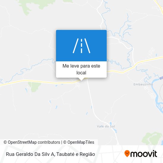 Rua Geraldo Da Silv A mapa