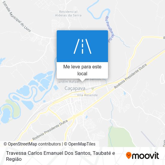 Travessa Carlos Emanuel Dos Santos mapa