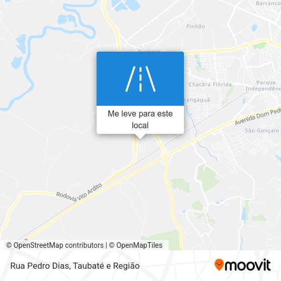 Rua Pedro Dias mapa