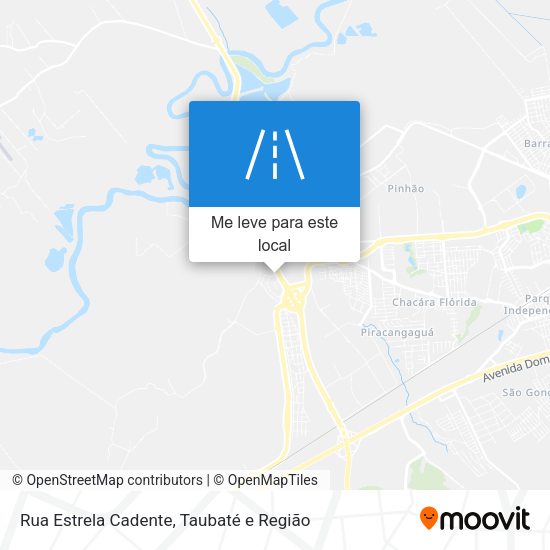 Rua Estrela Cadente mapa