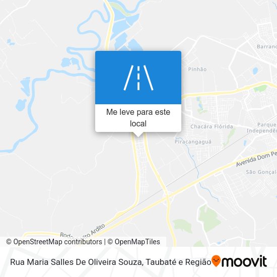 Rua Maria Salles De Oliveira Souza mapa
