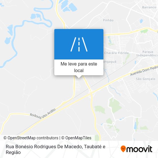 Rua Bonésio Rodrigues De Macedo mapa