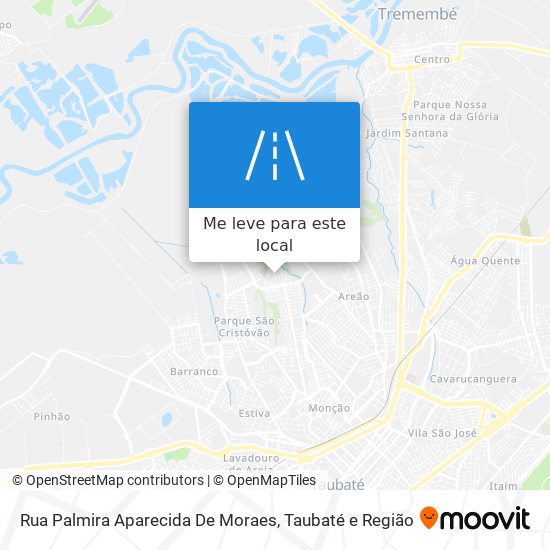 Rua Palmira Aparecida De Moraes mapa