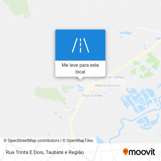 Rua Trinta E Dois mapa