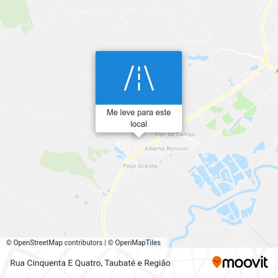 Rua Cinquenta E Quatro mapa