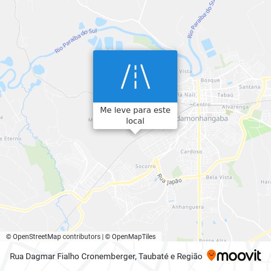 Rua Dagmar Fialho Cronemberger mapa