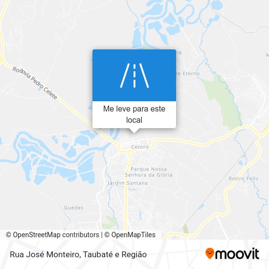 Rua José Monteiro mapa