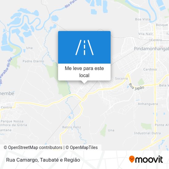 Rua Camargo mapa