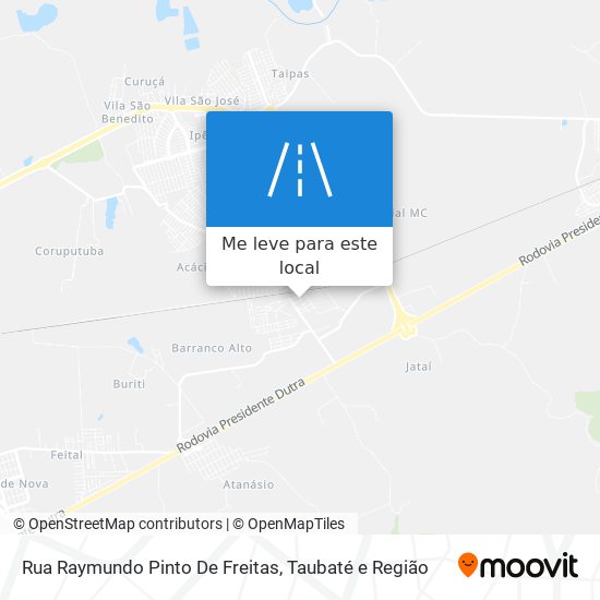 Rua Raymundo Pinto De Freitas mapa