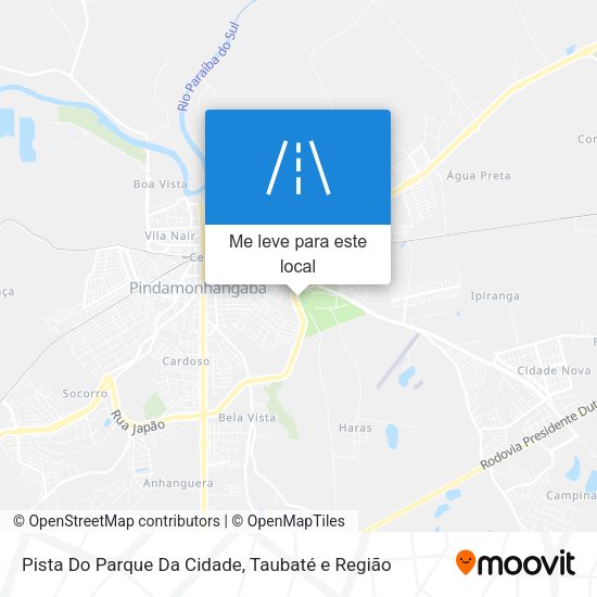 Pista Do Parque Da Cidade mapa