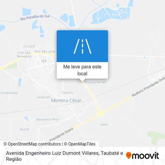 Avenida Engenheiro Luiz Dumont Villares mapa