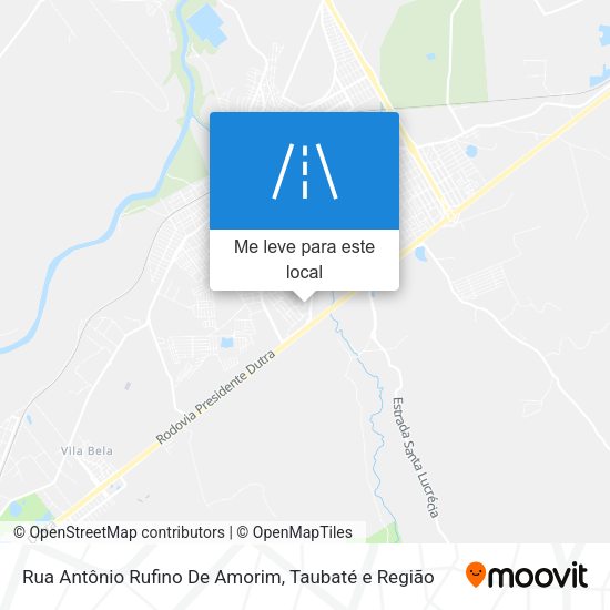 Rua Antônio Rufino De Amorim mapa