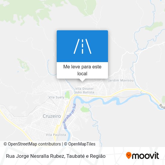 Rua Jorge Nesralla Rubez mapa