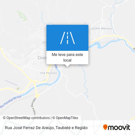 Rua José Ferraz De Araújo mapa