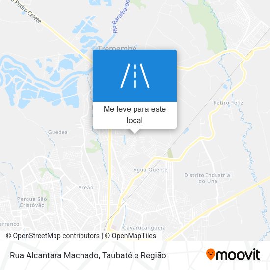 Rua Alcantara Machado mapa