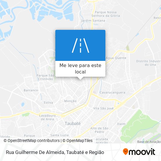 Rua Guilherme De Almeida mapa