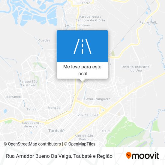 Rua Amador Bueno Da Veiga mapa