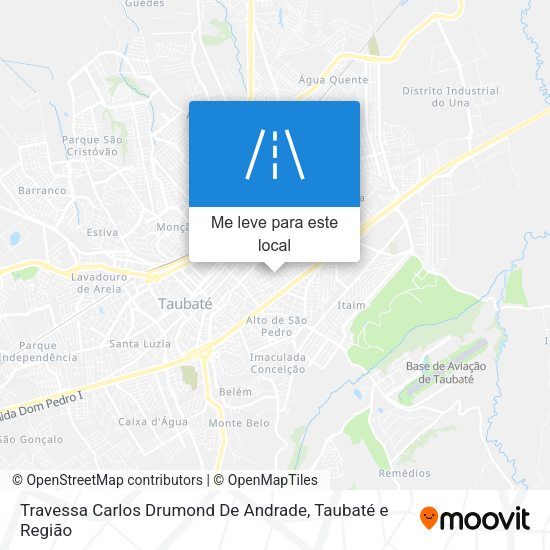 Travessa Carlos Drumond De Andrade mapa