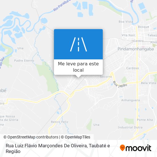 Rua Luiz Flávio Marçondes De Oliveira mapa