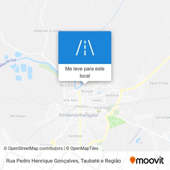 Rua Pedro Henrique Gonçalves mapa