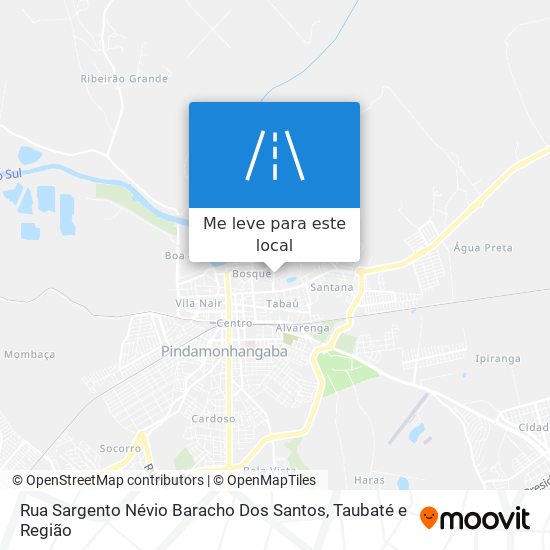 Rua Sargento Névio Baracho Dos Santos mapa