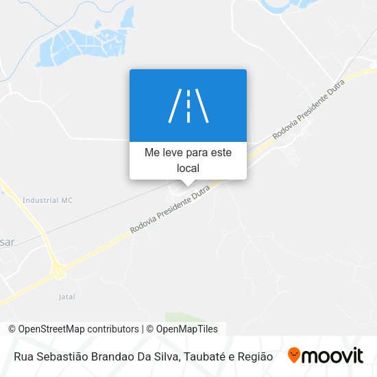 Rua Sebastião Brandao Da Silva mapa