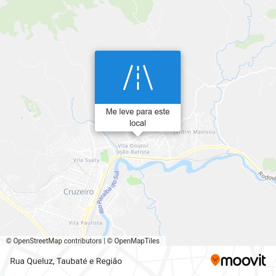 Rua Queluz mapa