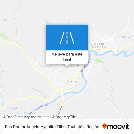 Rua Doutor Ângelo Hypólito Filho mapa