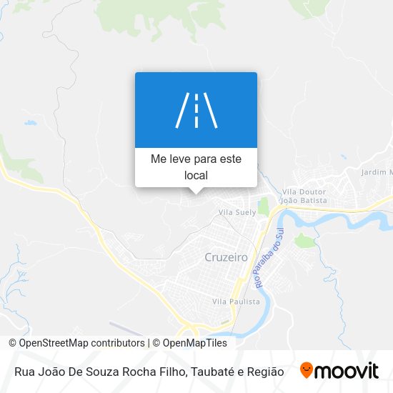 Rua João De Souza Rocha Filho mapa