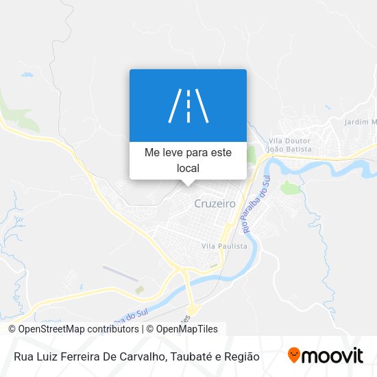 Rua Luiz Ferreira De Carvalho mapa