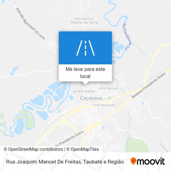 Rua Joaquim Manoel De Freitas mapa