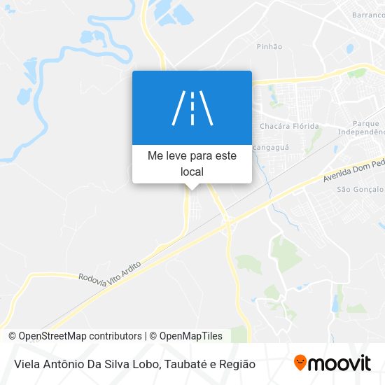 Viela Antônio Da Silva Lobo mapa