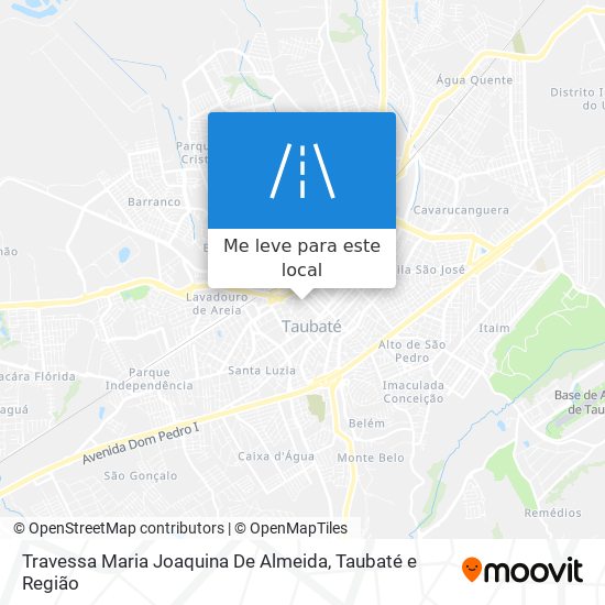 Travessa Maria Joaquina De Almeida mapa