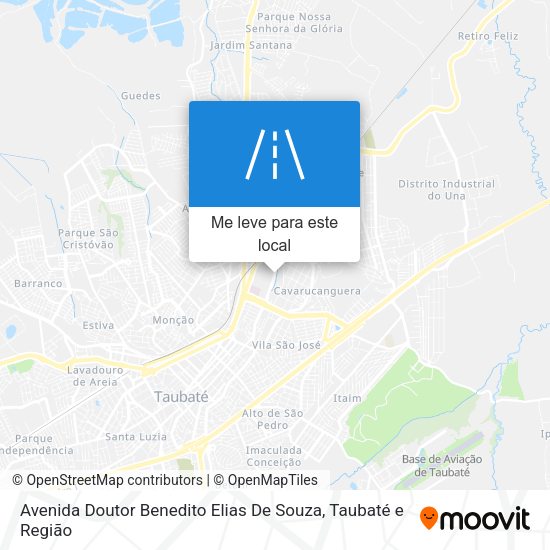 Avenida Doutor Benedito Elias De Souza mapa
