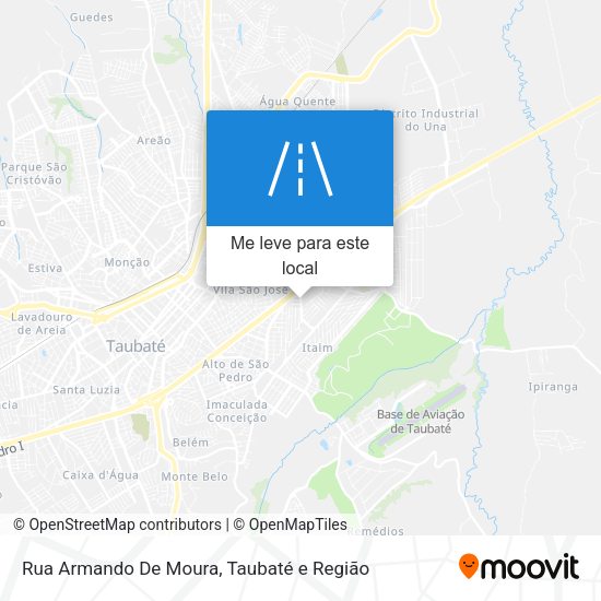 Rua Armando De Moura mapa