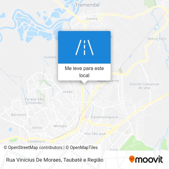 Rua Vinicius De Moraes mapa