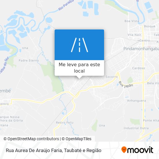 Rua Aurea De Araújo Faria mapa