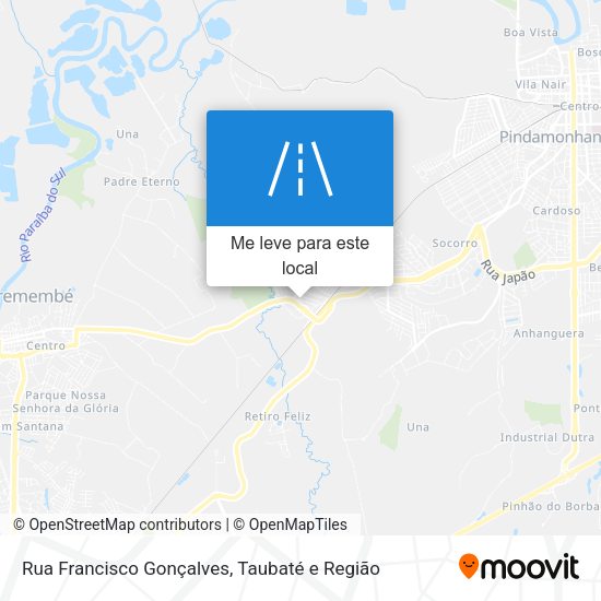 Rua Francisco Gonçalves mapa