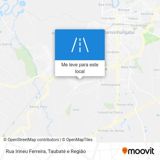 Rua Irineu Ferreira mapa